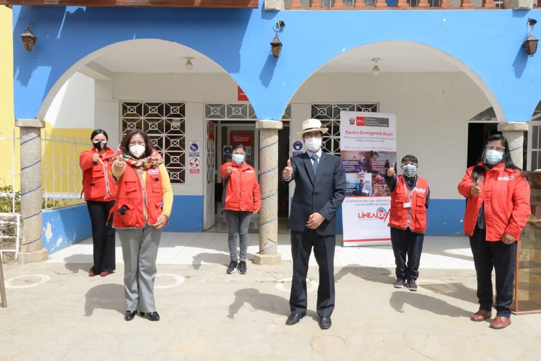 MIMP inaugura nuevas instalaciones de los CEM para atención de casos de violencia en Jauja. Foto: Difusión