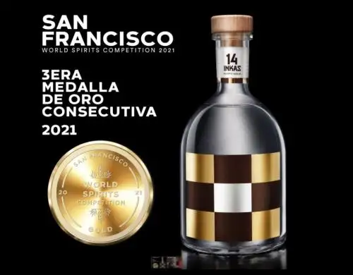 Un gran logro. El vodka peruano elaborado a base de papas nativas obtiene su sexta medalla de oro internacional. ANDINA/Difusión