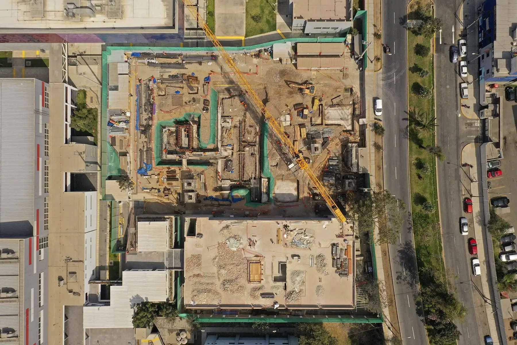 Continúan los trabajos de construcción del primer Centro Especializado en Medicina Deportiva del Perú en la Videna. Obra encargada por el Proyecto Legado Juegos Panamericanos y Parapanamericanos atenderá a los atletas de alto rendimiento en salvaguarda de su salud y bienestar. Foto: ANDINA/Legado Lima 2019