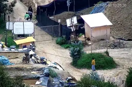 Zona de cerro El Toro donde se produjo el derrumbe que costó la vida a cuatro personas. Foto: ANDINA/Difusión