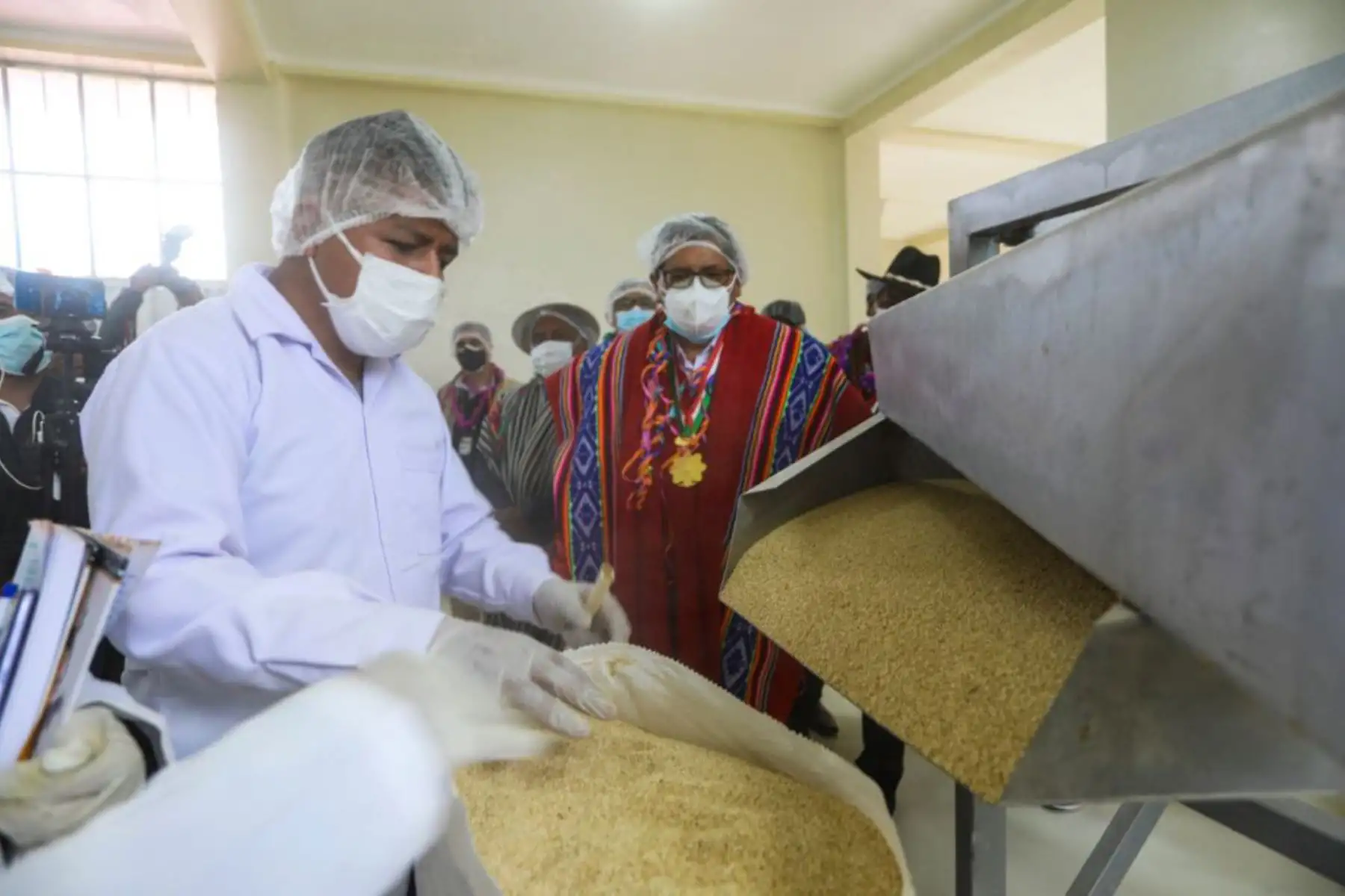 Más de un millón soles se invirtió para que 50 familias de la Asociación de Productores Agropecuarios Chaupi Sahuacasi se vean beneficiadas.