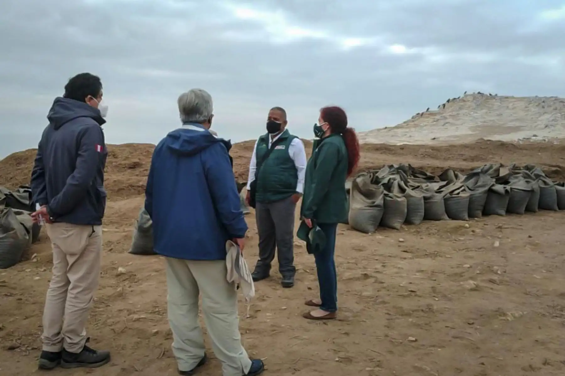 En el acto protocolar, realizado en el Muelle de Complejo Pesquero La Puntilla de Pisco participó Roxana Orrego Moya, directora ejecutiva de Agro Rural, el jefe institucional del Servicio Nacional de Áreas Naturales Protegidas por el Estado (Sernanp), Pedro Gamboa Moquillaza, el gerente de CAAE América, Mario Muñoz Borrego y el director regional agrario de Pisco, Henry Valencia Quispe. Foto: ANDINA/Midagri