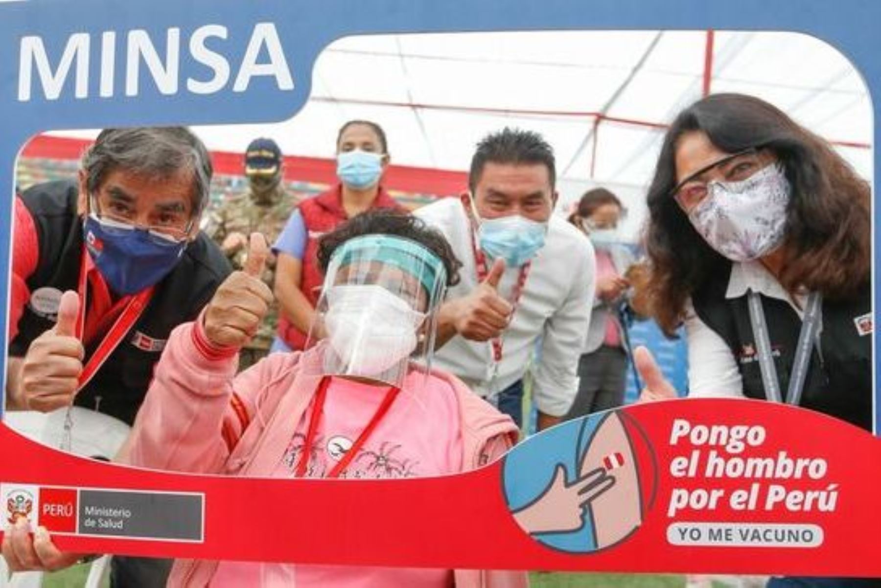 Perú acelera vacunación para poder iniciar este mes la protección de mayores de 60 años. Foto: ANDINA/Difuisión.