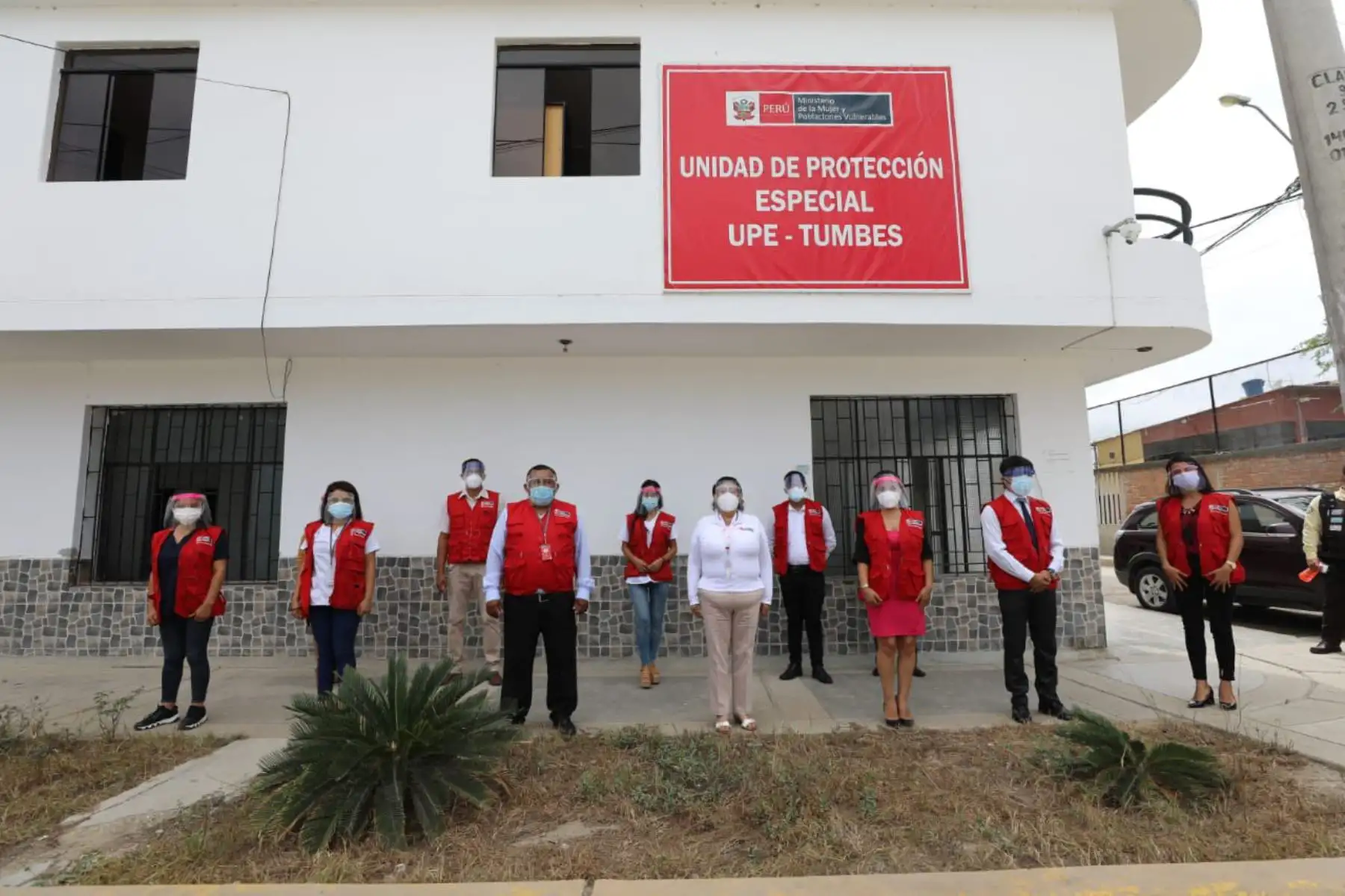La titular del ministerio de la Mujer, Silvia Loli, supervisa la Unidad de Protección Especial de Tumbes.

Foto:ANDINA/Ministerio de la Mujer