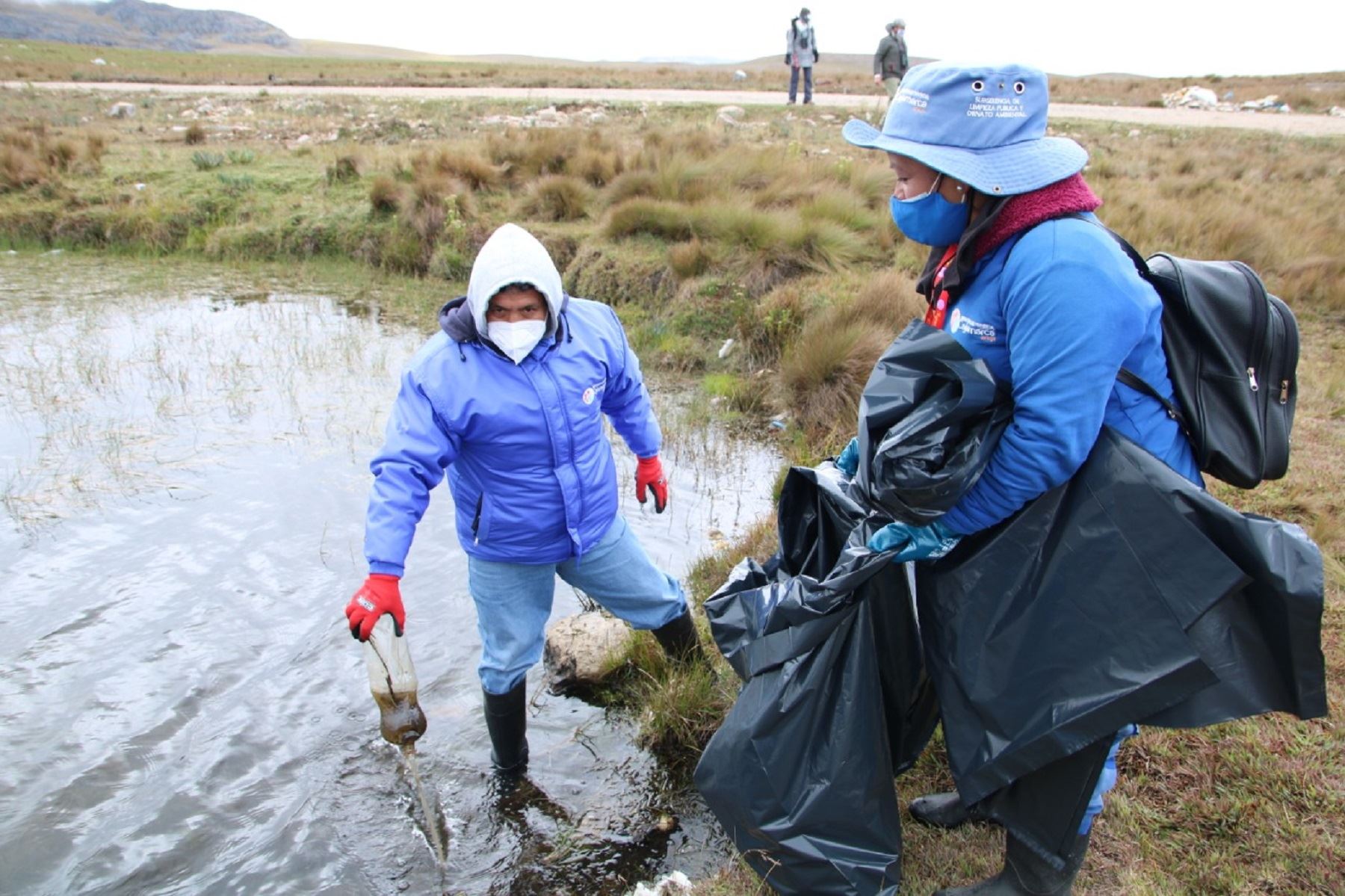 Cajamarca: Reciclan más de seis mil toneladas de basura en la laguna de Alto Perú. Foto: Difusión