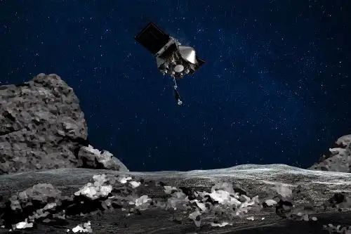 El aparato debe recorrer una gran distancia antes de aterrizar en el desierto de Utah el 24 de septiembre de 2023. Foro: AFP