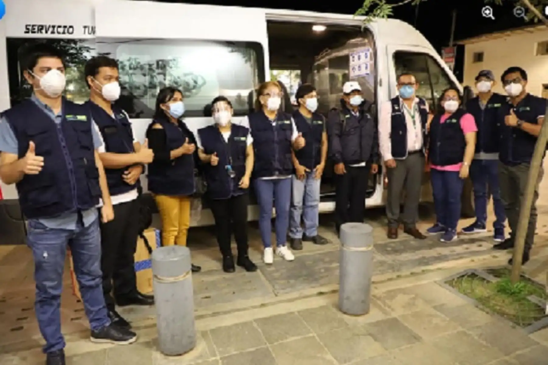 Esta brigada permitirá mejorar los servicios de salud del primer y segundo nivel de atención para contrarrestar el avance de la covid-19.