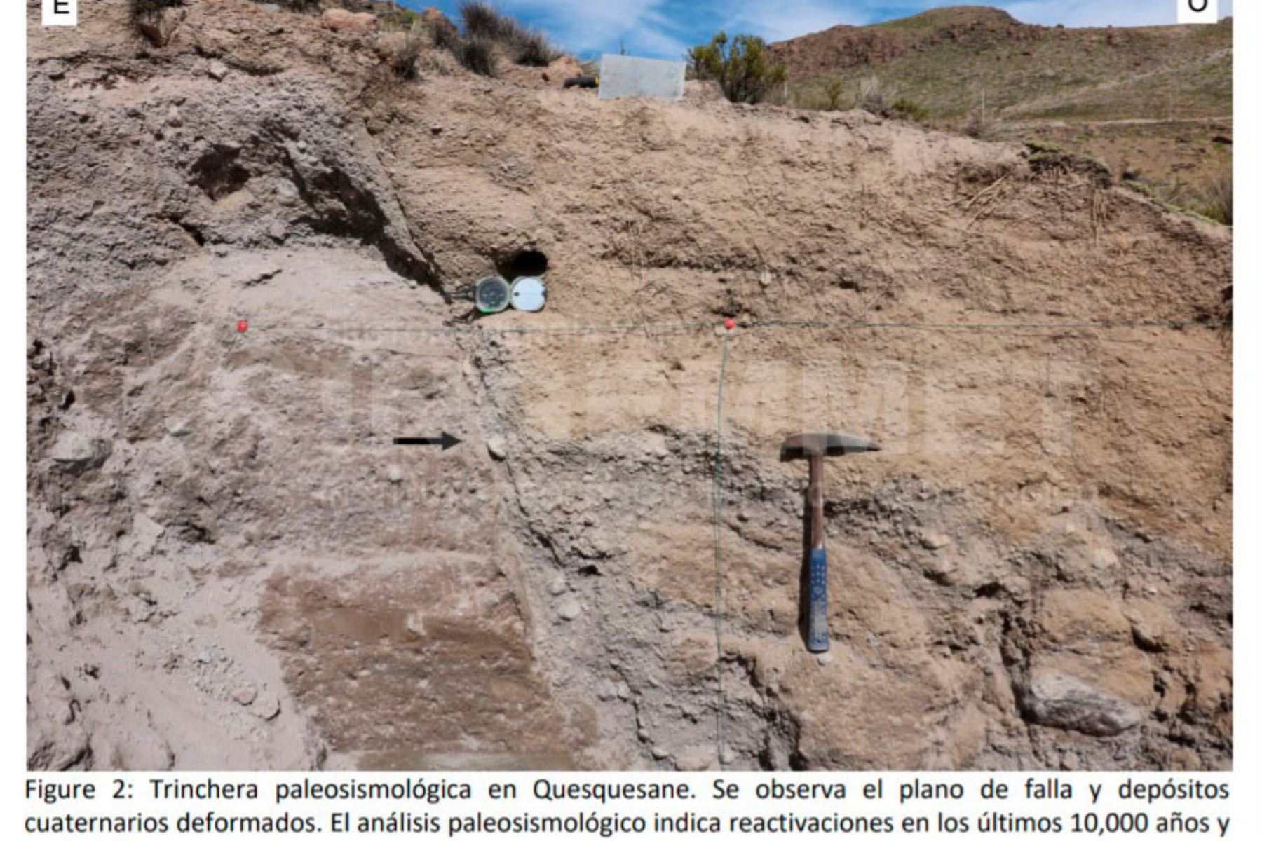 fueron superficiales y se produjeron en el sector de Susapaya, en la región Tacna; su origen estuvo en las fallas geológicas Putina-Quequesane. Foto: ANDINA/Ingemmet