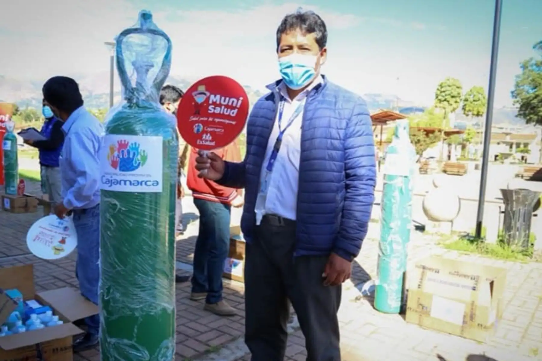 Los botiquines comunales cuentan con insumos médicos y protección personal como balón de oxígeno, alcohol medicinal, entre otros.