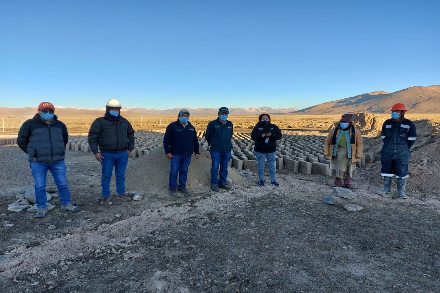 Tacna: Agro Rural inicia coordinaciones para la obra represa Callazas en Candarave. Foto: Difusión