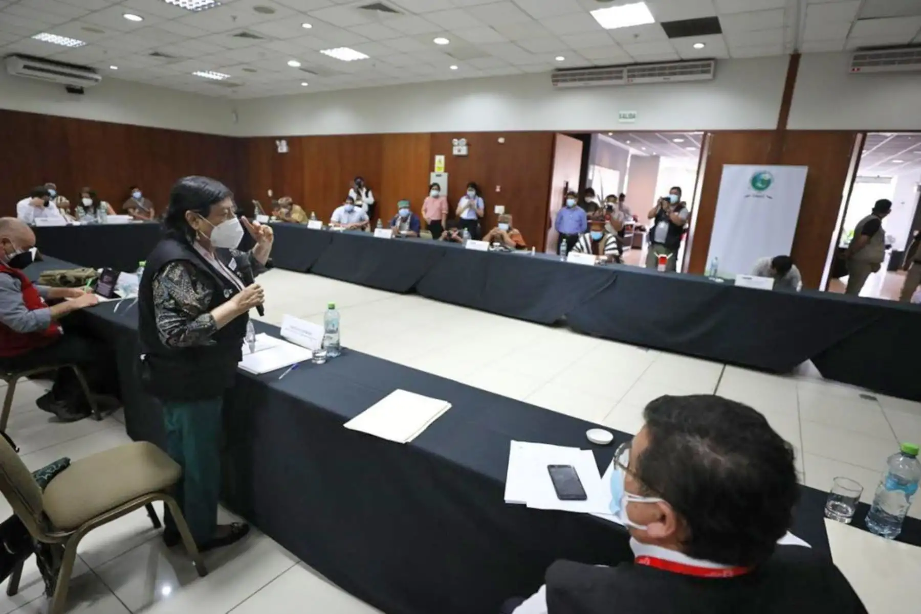 Ministra de la Mujer, Silvia Loli, participa con organizaciones indígenas en marco de la implementación del mecanismo intersectorial para la protección de las personas defensoras de DD.HH. Foto: ANDINA/MIMP