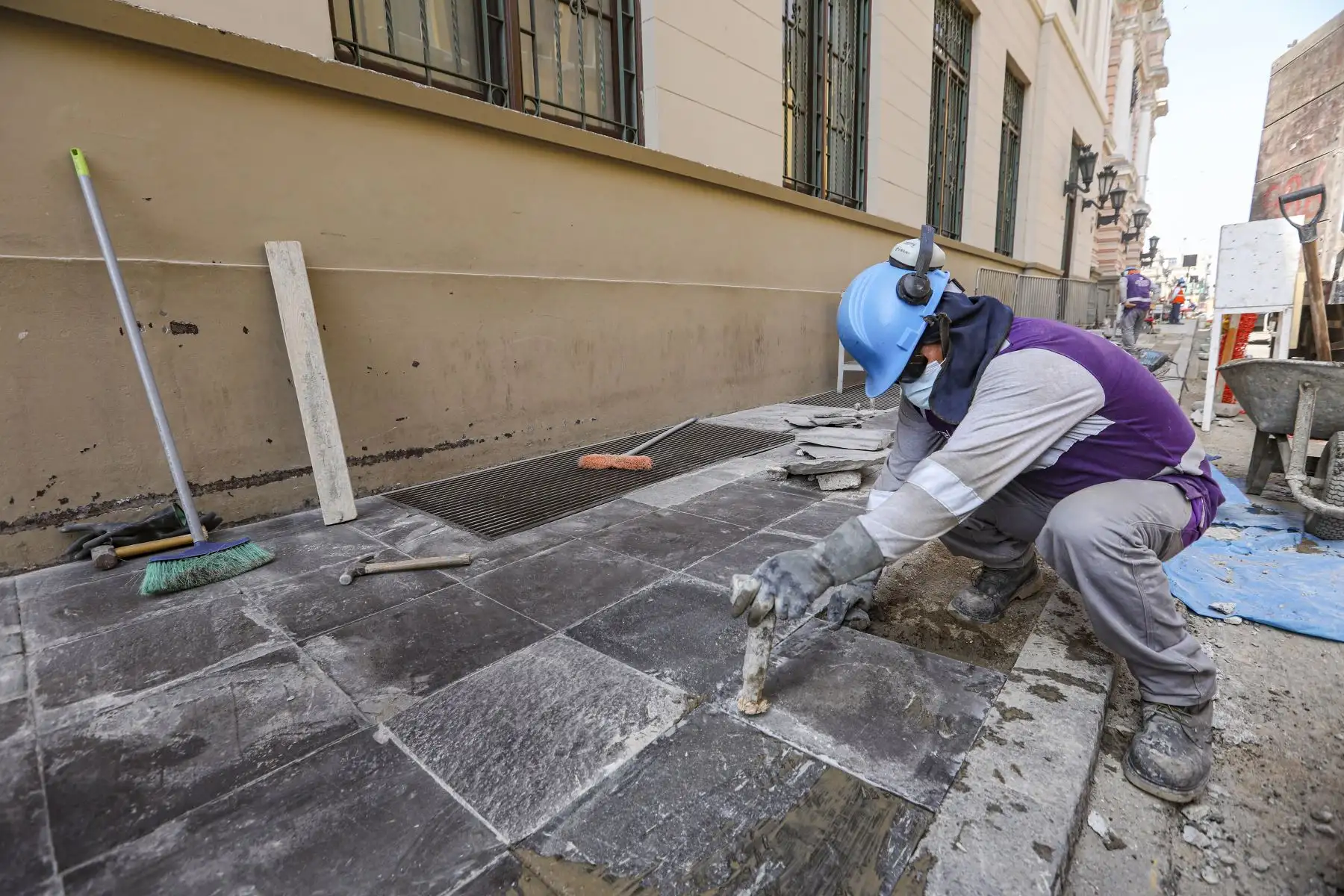 En la primera etapa del proyecto, que durará hasta julio, se intervienen los jirones Amazonas (cuadra 1), Lampa (cuadra 1), Conde de Superunda (cuadras 1, 2, 3 y 4) y Junín (cuadra 2). Foto: ANDINA/Municipalidad de Lima