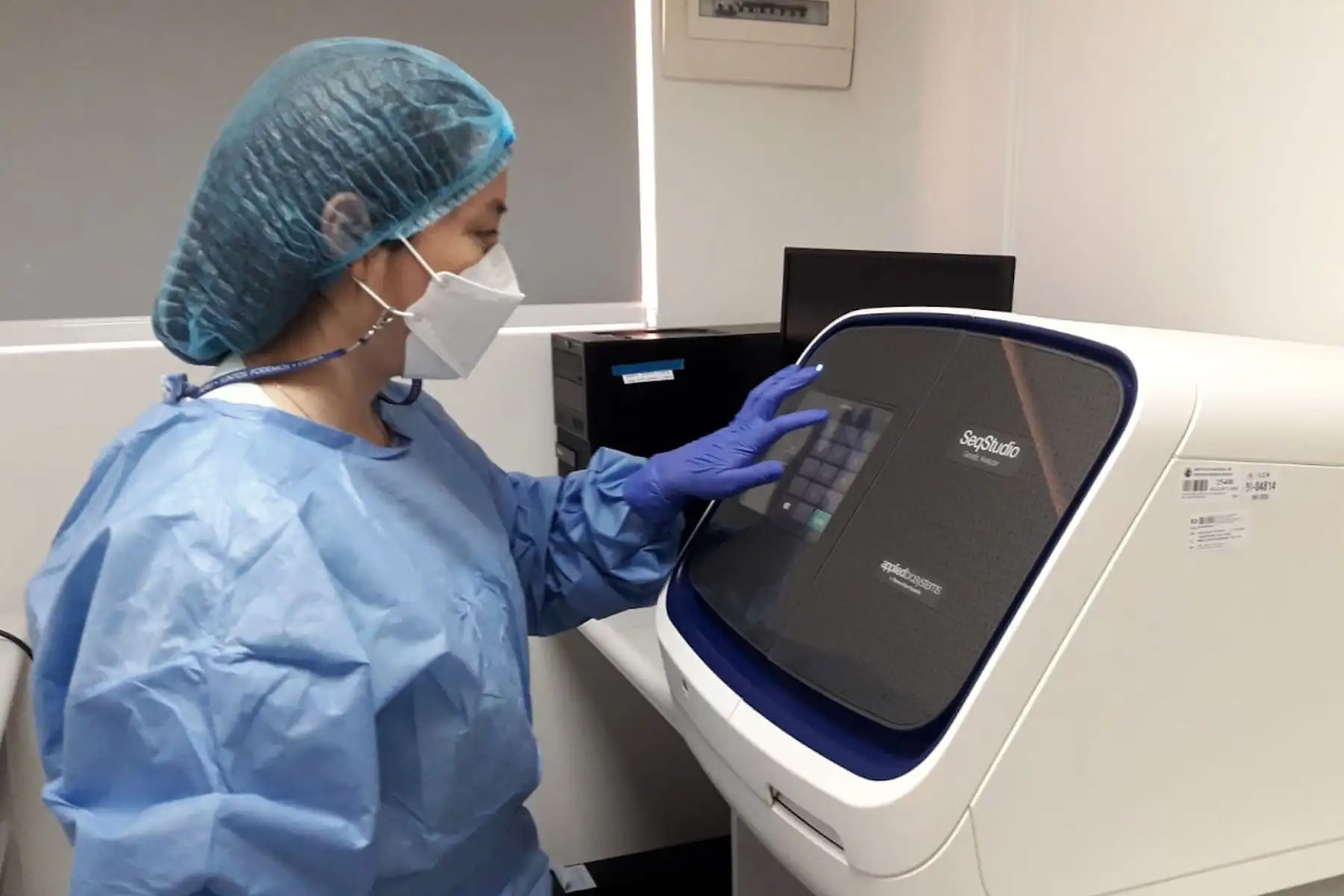 El Banco Público de ADN cuenta con una infraestructura propia especialmente diseñada que incluye sala de congeladores, laboratorio de biología molecular y un área de investigación. ANDINA/ MInsa
