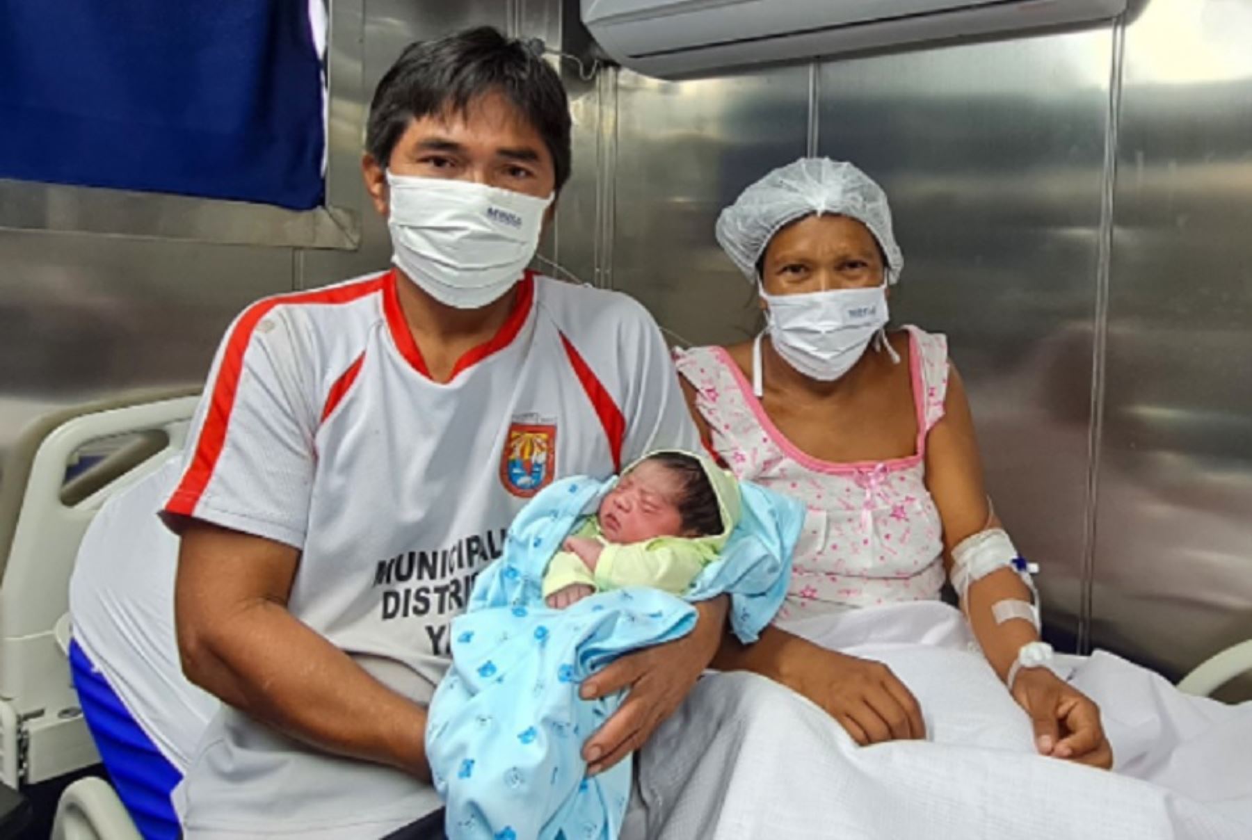 Bebé nace en PIAS Río Yavarí, que se convierte por primera vez en sala de partos.