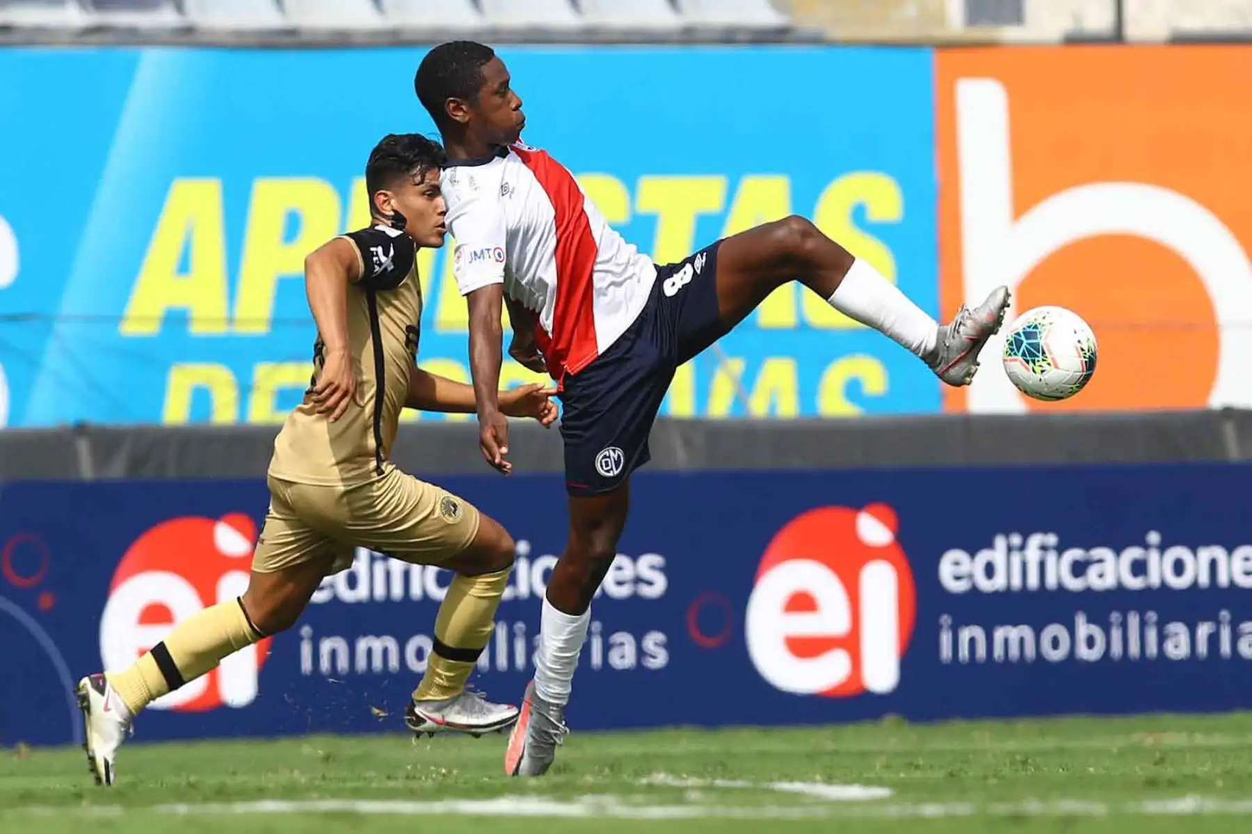 D. Municipal  se enfrenta al F.C Cusco  por la fecha 3 de la Liga 1, en el estadio Iván Elías Moreno. 
Foto: Liga 1