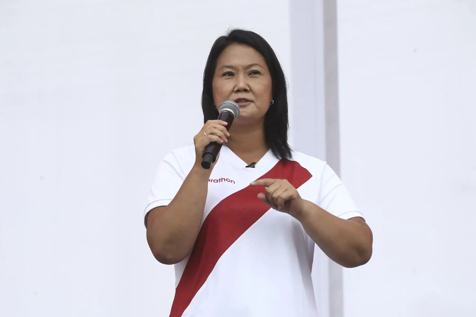 Keiko Fujimori, candidata presidencial por Fuerza Popular. Foto: ANDINA/Vidal Tarqui.