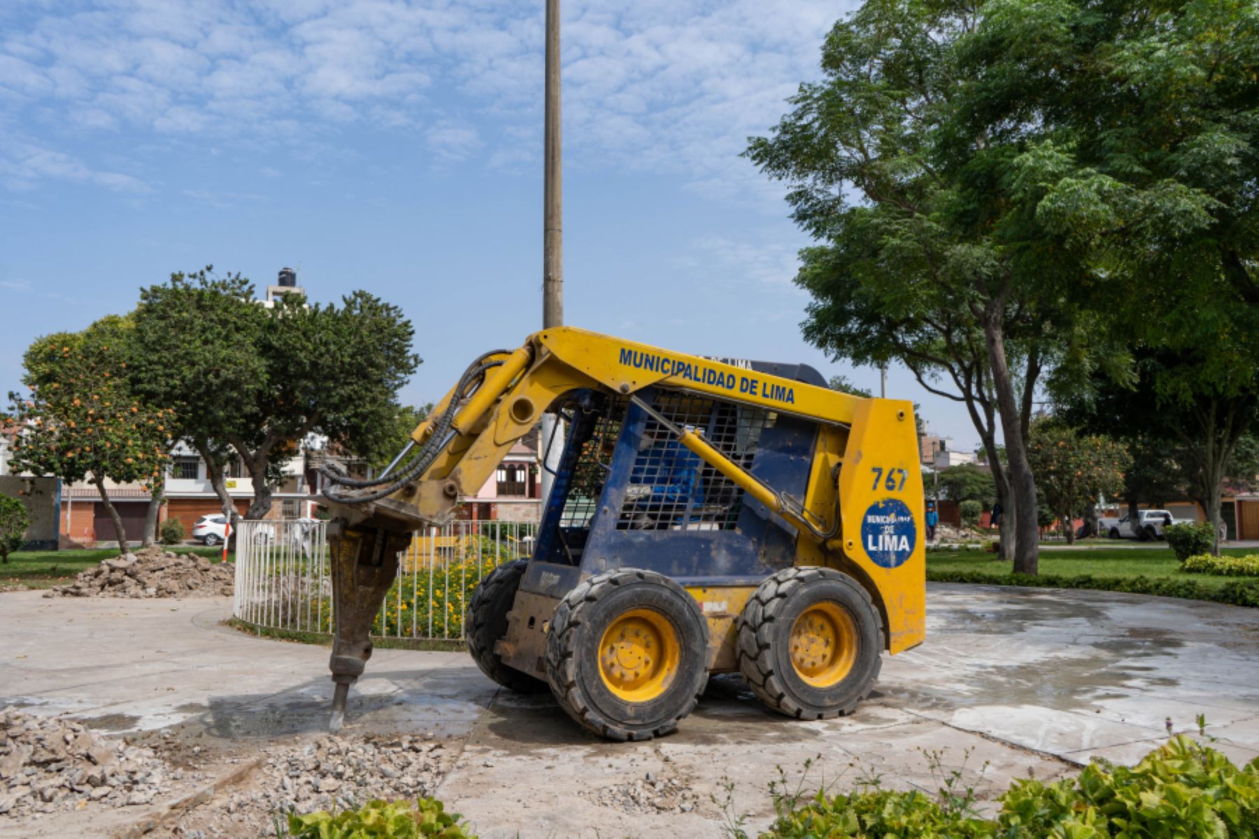 Cercado: Municipalidad de Lima reparó más de 2,000 m² de veredas y sardineles. Foto: ANDINA/Difusión.