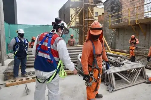 Inspección de Sunafil en obras de construcción civil (imagen referencial). ANDINA/Difusión