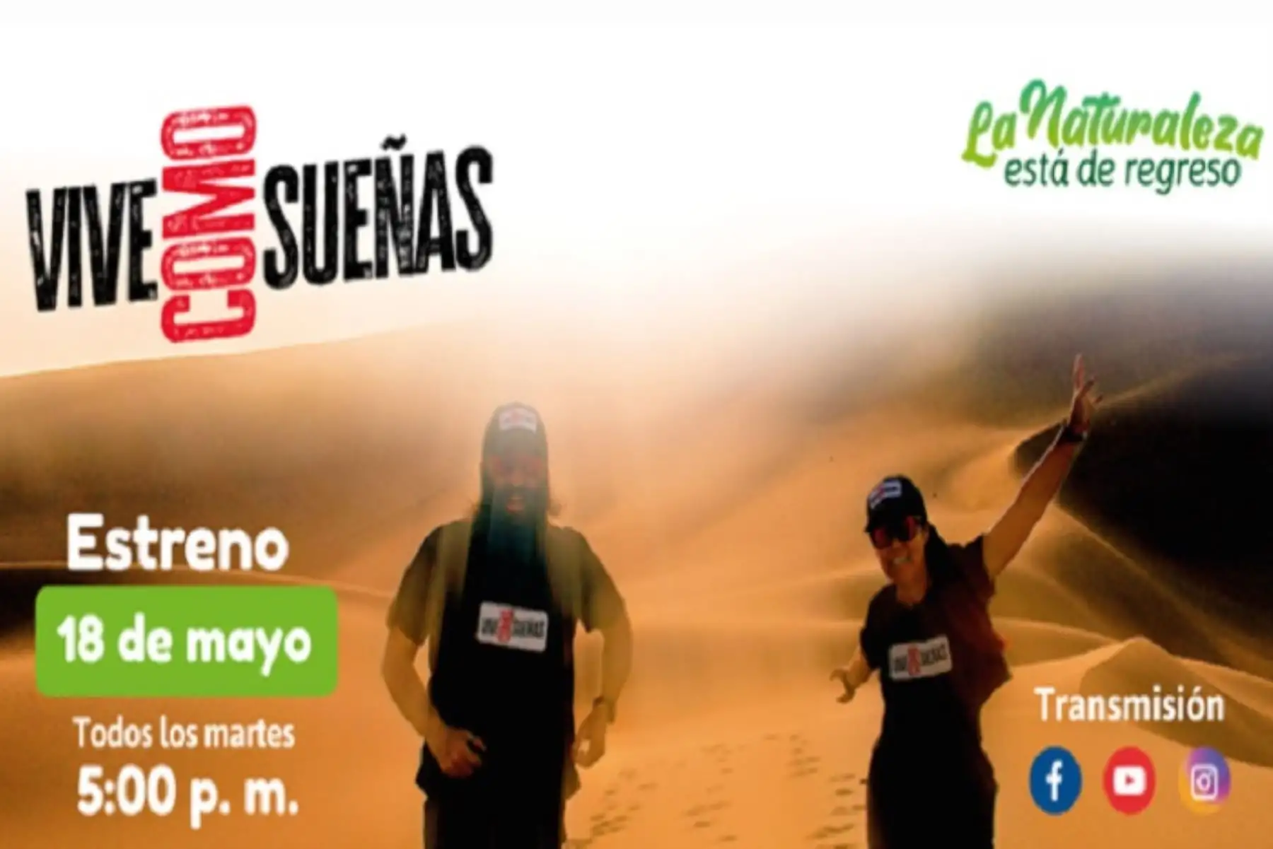 El lanzamiento de esta producción se realizará hoy a las 17:00 horas y sus capítulos serán emitidos todos los martes en dicho horario.