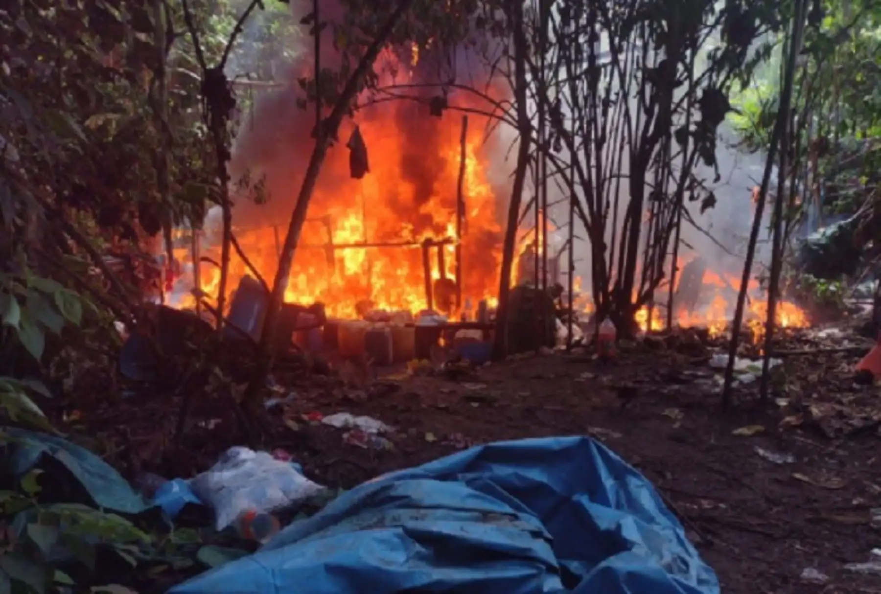 Una operación integrada del Comando Especial Vraem y la Policía Nacional del Perú, permitió neutralizar, una vez más, acciones delictivas del narcotráfico que financia a la organización terrorista Sendero Luminoso, en esta zona, informó el Comando Conjunto de las Fuerzas Armadas.