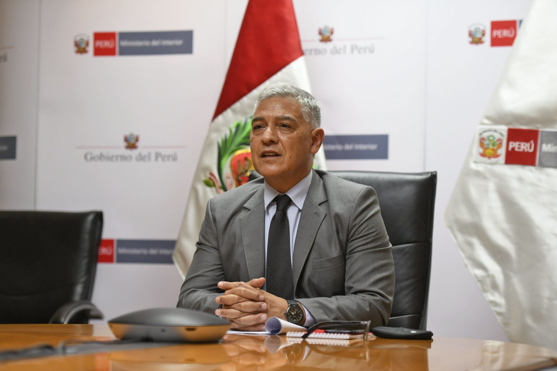 Ministro del Interior, José Elice Navarro. Foto: ANDINA/Difusión