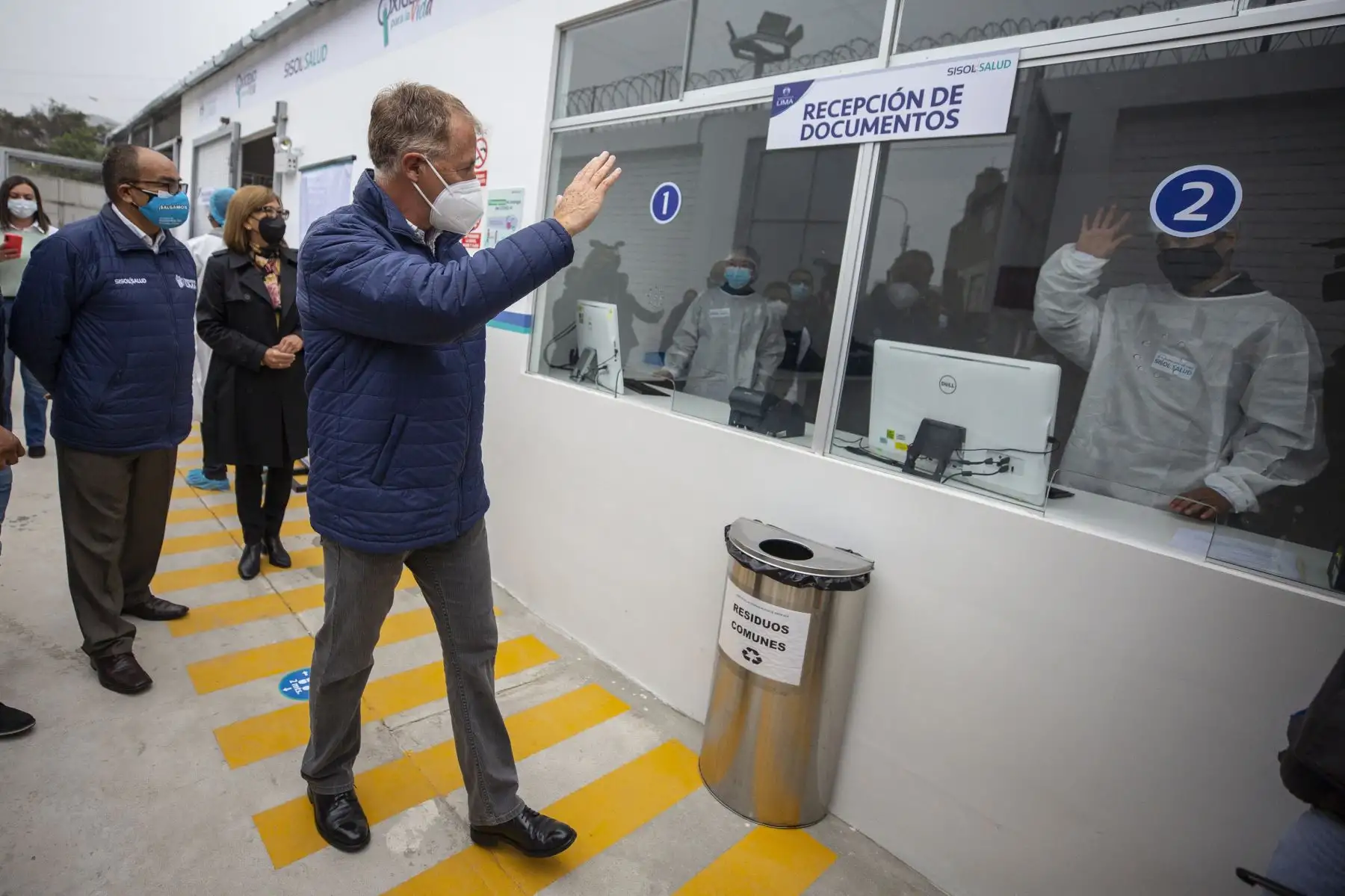 Alcalde de Lima, Jorge Muñoz, entrega a la ciudadanía la segunda planta de producción de oxígeno medicinal, ubicada en el establecimiento de Sisol Salud de Amancaes en el Rímac. Foto: ANDINA/Municipalidad de Lima
