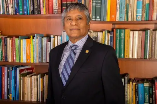 Oswaldo Ramos Chumpitaz es matemático y candidato a rector a la UNMSM por la agrupación Prospectiva Sanmarquina. Foto: Cortesía