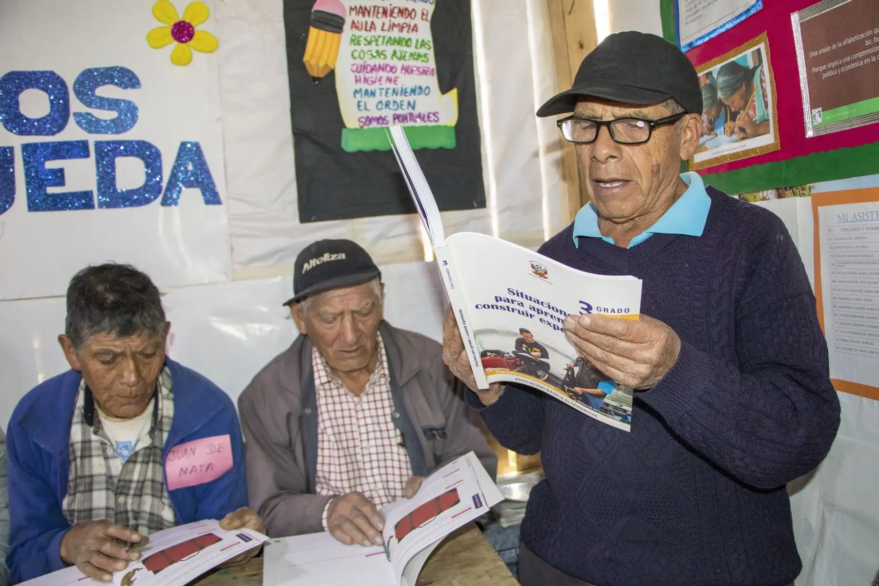Ministerio de Educación resalta avances logrados en el proceso de alfabetización en regiones. ANDINA/Difusión