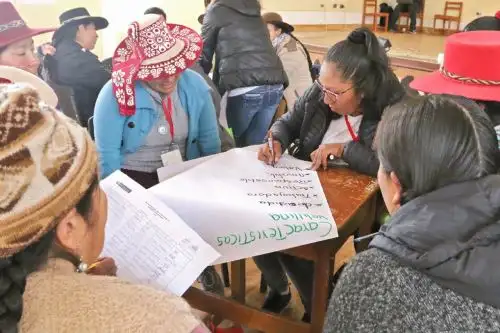 Taller para mujeres.