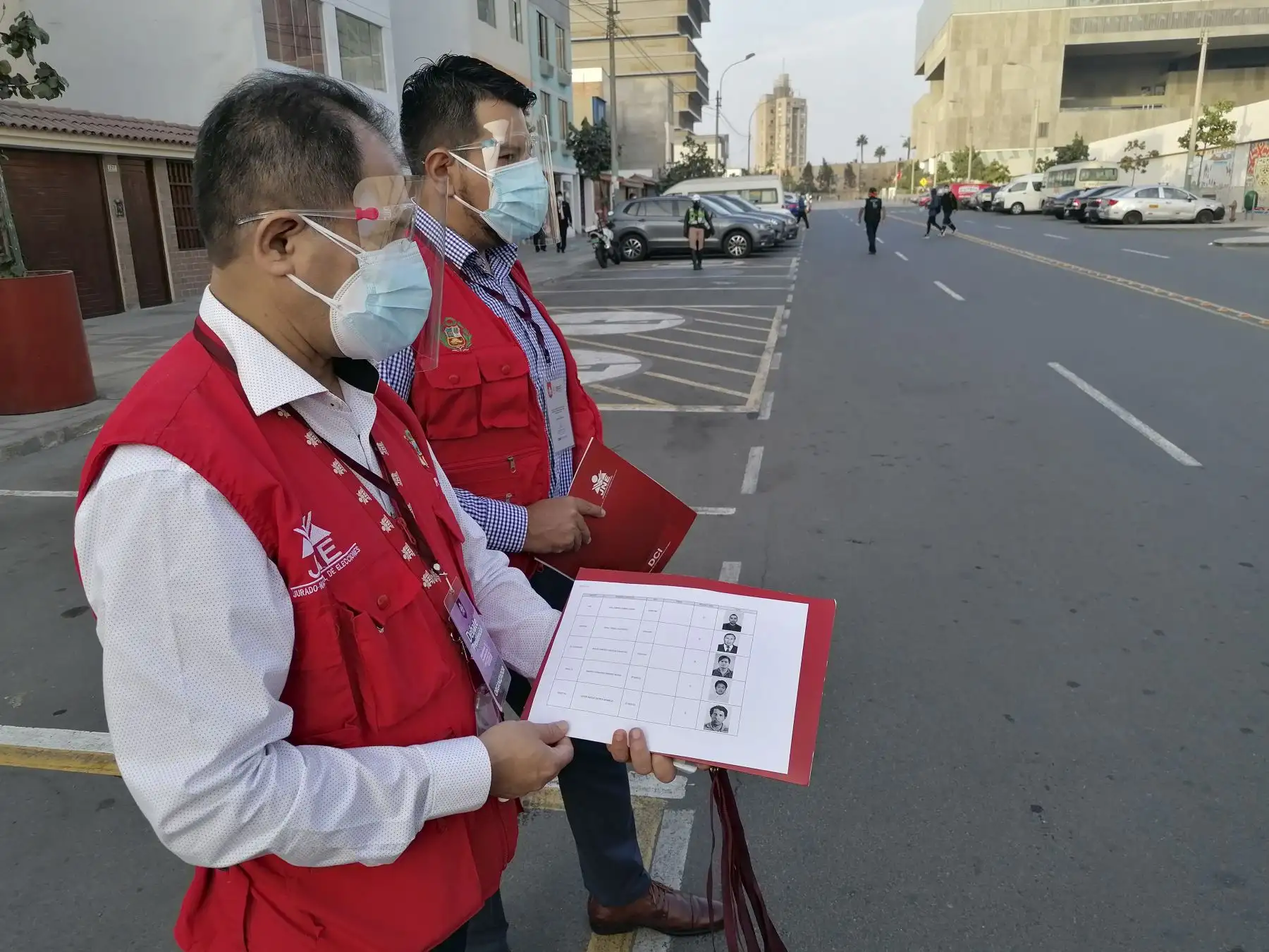 Exteriores del Gran Teatro Nacional, donde se realizará el debate entre los equipos técnicos de los partidos Fuerza Popular y Perú Libre con miras a la segunda vuelta, organizado por el Jurado Nacional de Elecciones. Foto: ANDINA/Jhony Laurente