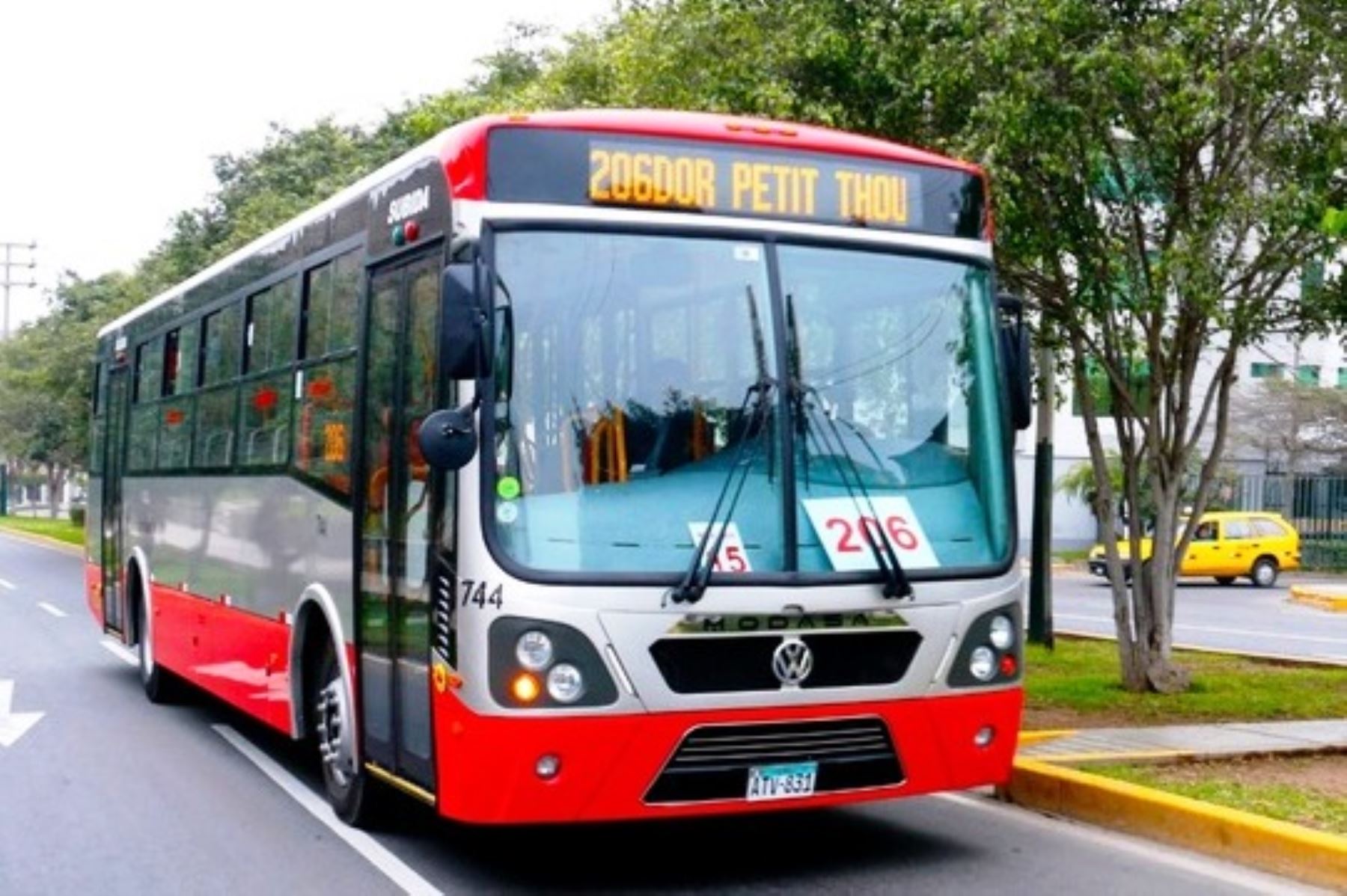 ATU: servicio 206 del corredor rojo ampliará su recorrido hasta San Miguel. Foto: ANDINA/Difusión.