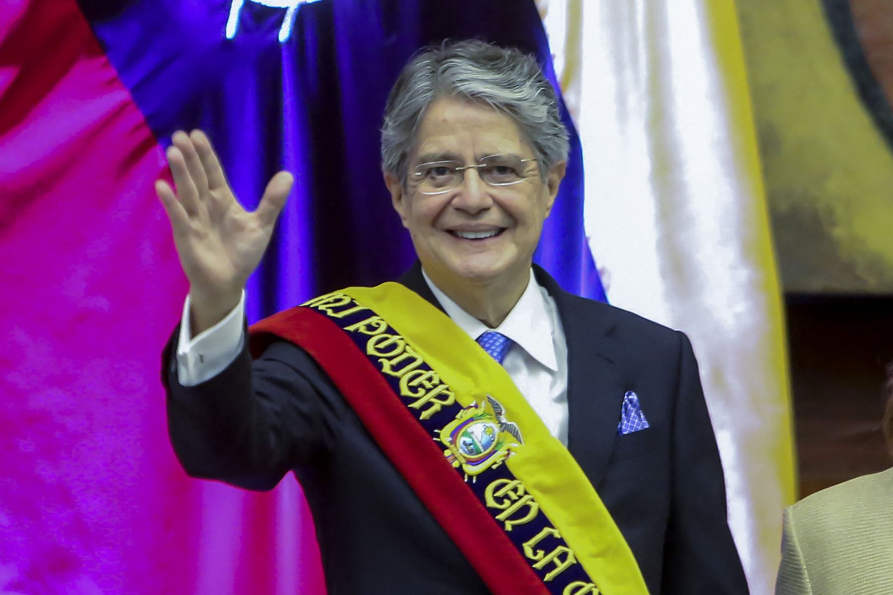 Lasso se convirtió en el primer mandatario derechista elegido en Ecuador en las últimas dos décadas. Foto: AFP