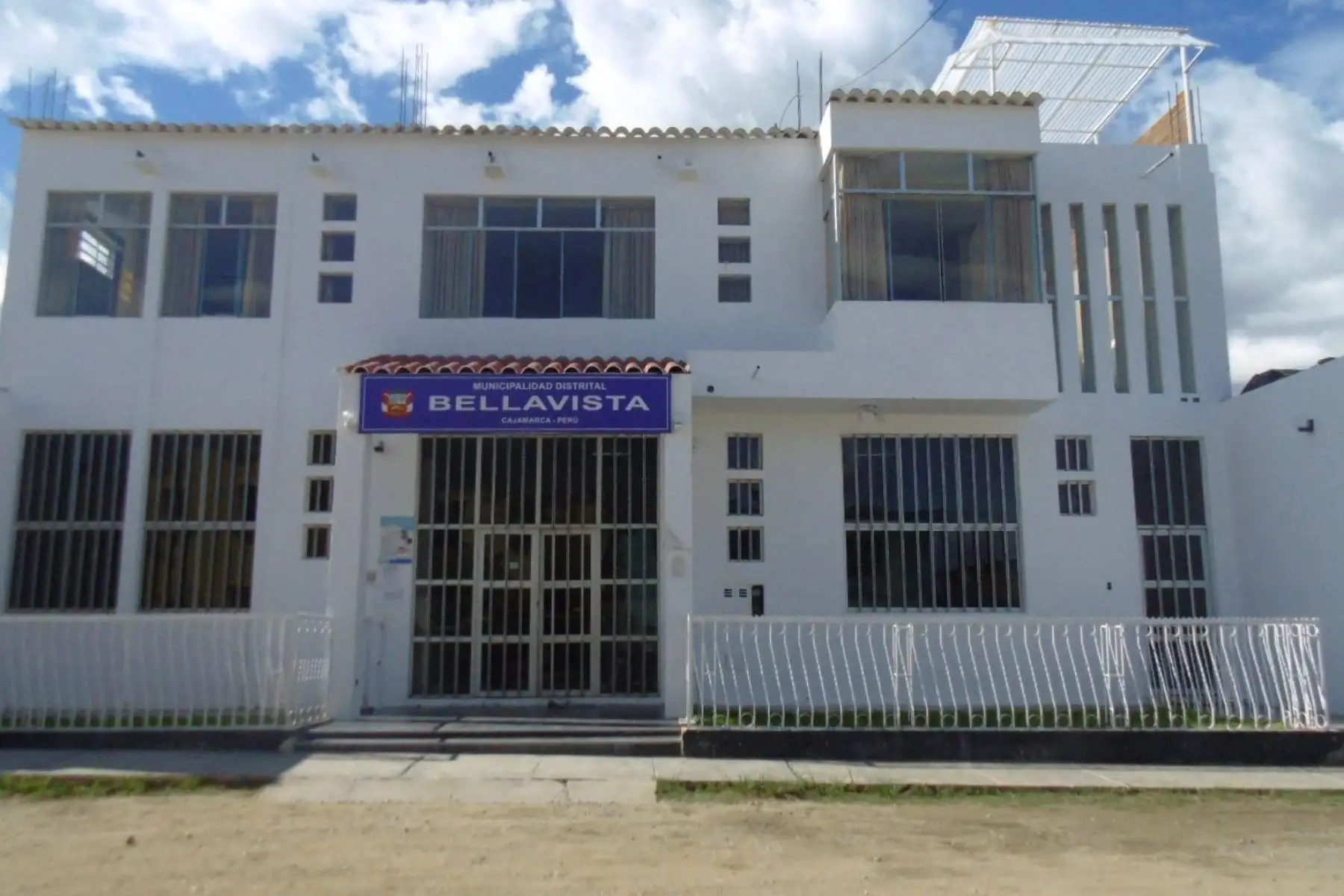 Fachada de la municipalidad distrital de Bellavista, provincia de Jaén, región Cajamarca. Foto: Municipalidad de Bellavista