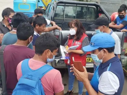 Ministerio de la Mujer y Poblaciones Vulnerables brinda apoyo a familiares de las víctimas de crímenes en el Vraem.