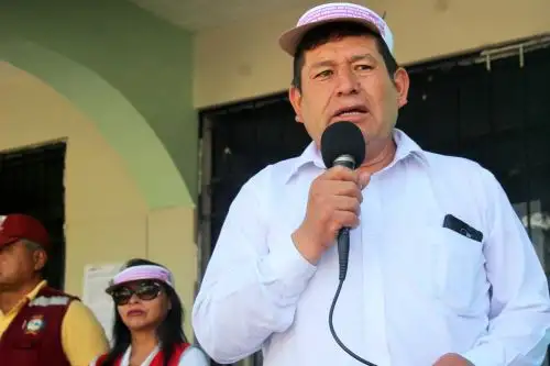 El alcalde de Taricá (Áncash), Efraín Garro Villacorta, de 50 años, perdió la vida por el covid-19. Foto: ANDINA/difusión.