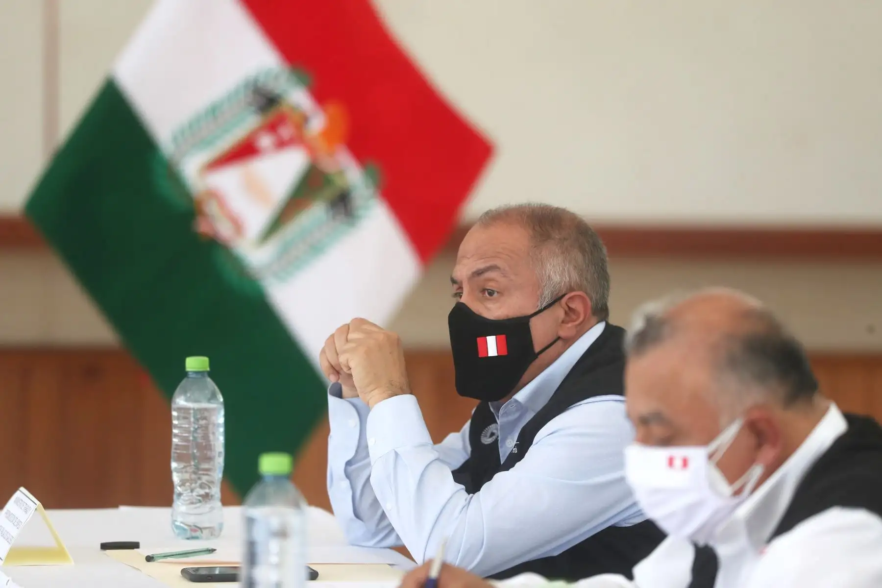 Presidente Francisco Sagasti supervisó actividades de intervención inmediata de Trabaja Perú en el distrito de Pozuzo: limpieza, mantenimiento y acondicionamiento del corredor turístico la ruta del colono en Prusia, la colonia y Bajo Chancarizo Foto: ANDINA/Prensa Presidencia