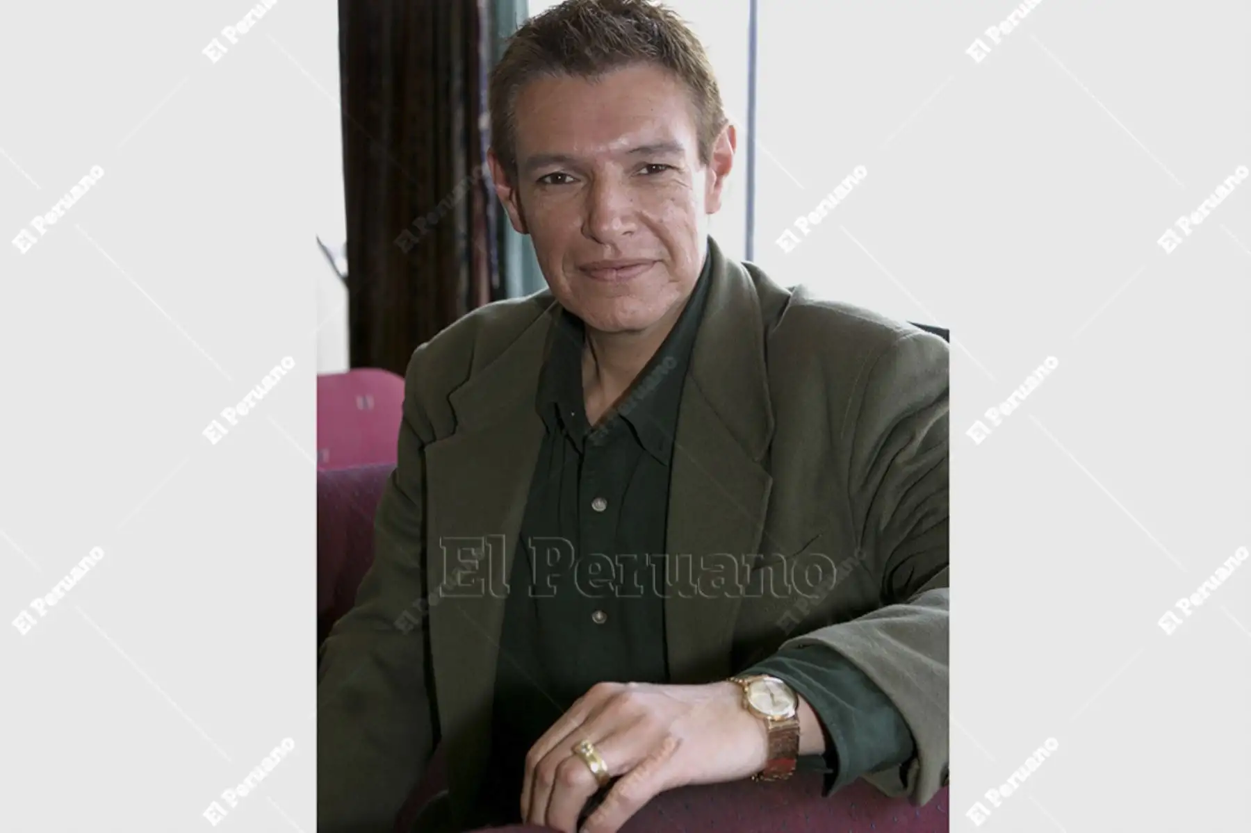 Actor nacional Juan Manuel Ochoa.

Foto: ANDINA