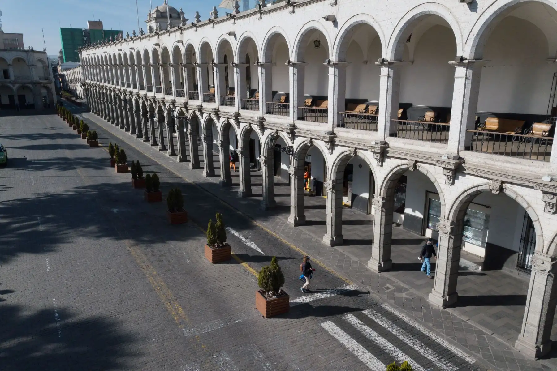 Así luce la ciudad de Arequipa al acatar la inmovilización social obligatoria, decretada por el Gobierno, por el debate presidencial de los candidatos Pedro Castillo y Keiko Fujimori.
Foto: ANDINA/Jhonel Rodríguez Robles