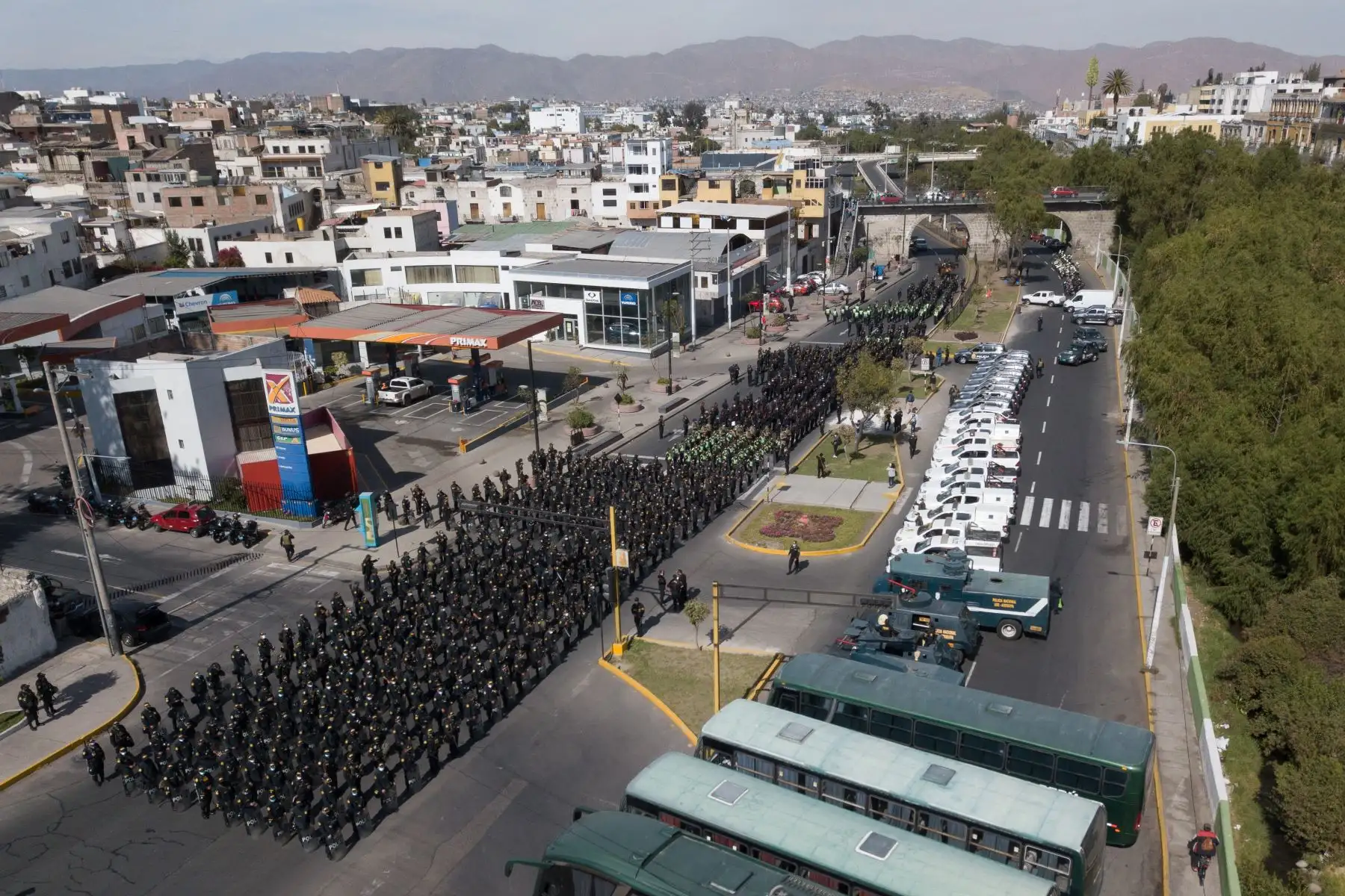 Así luce la ciudad de Arequipa al acatar la inmovilización social obligatoria, decretada por el Gobierno, por el debate presidencial de los candidatos Pedro Castillo y Keiko Fujimori.
Foto: ANDINA/Jhonel Rodríguez Robles
