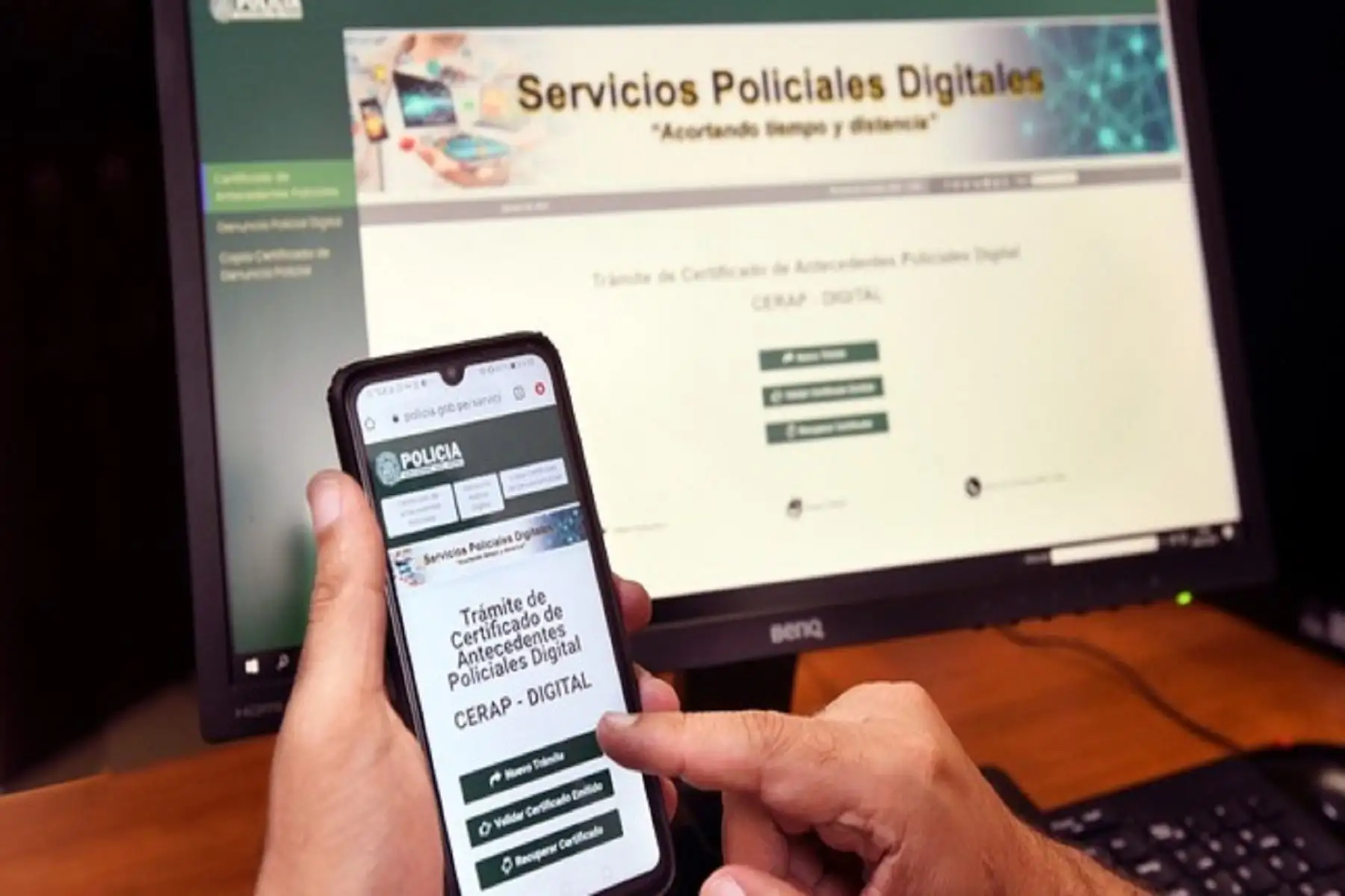 Mininter mejora sus servicios digitales para el beneficio de los ciudadanos. Foto: Difusión