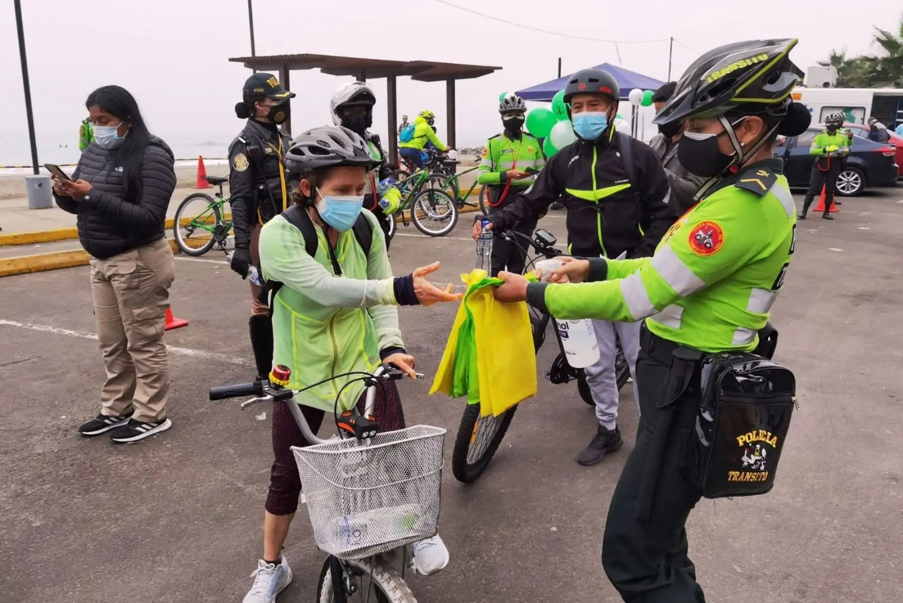 Bicicleta: PNP inicia campaña de sensibilización para su uso adecuado en la vía pública. Foto: ANDINA/Difusión.