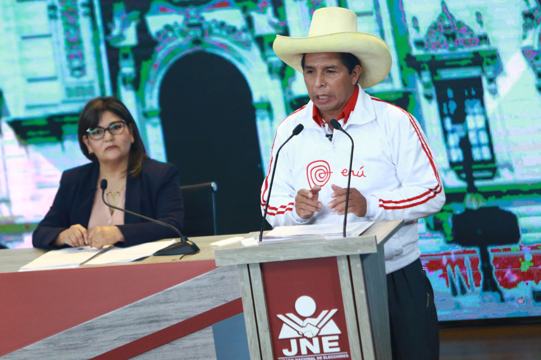 Pedro Castillo, candidato presidencial de Perú Libre. ANDINA/Jhonel Rodríguez Robles