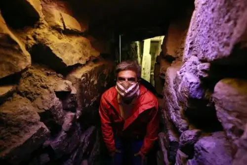 El ministro de Cultura, Alejandro Neyra, recorrió el monumento arqueológico de Chavín de Huántar (Áncash). Foto: ANDINA/Difusión