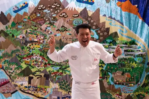 Luis Enrique Serván, chef peruano reconocido en Alemania.