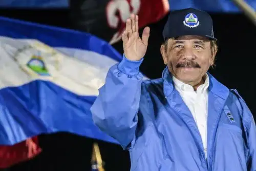 Chamorro, de 67 años, hija de la expresidenta Violeta Barrios de Chamorro (1990-1997), gestionó desde 1998 la fundación que lleva el mismo nombre de su madre. Foto: AFP.