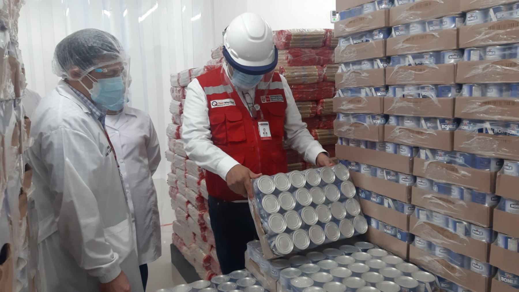 Lambayeque: Qali Warma supervisa condiciones de almacenamiento de productos alimenticios