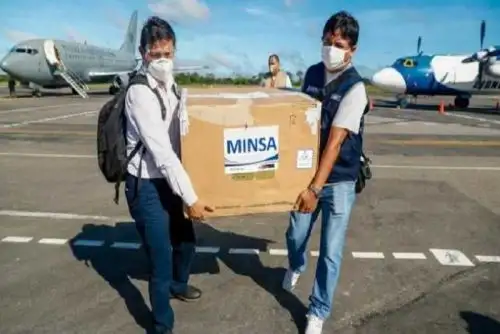ara hoy se han programado dos envíos, siendo el primero hacia la región Huánuco,