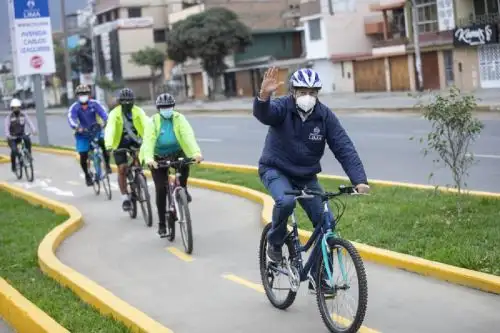 El alcalde de la capital, Jorge Muñoz, inauguró la obra.