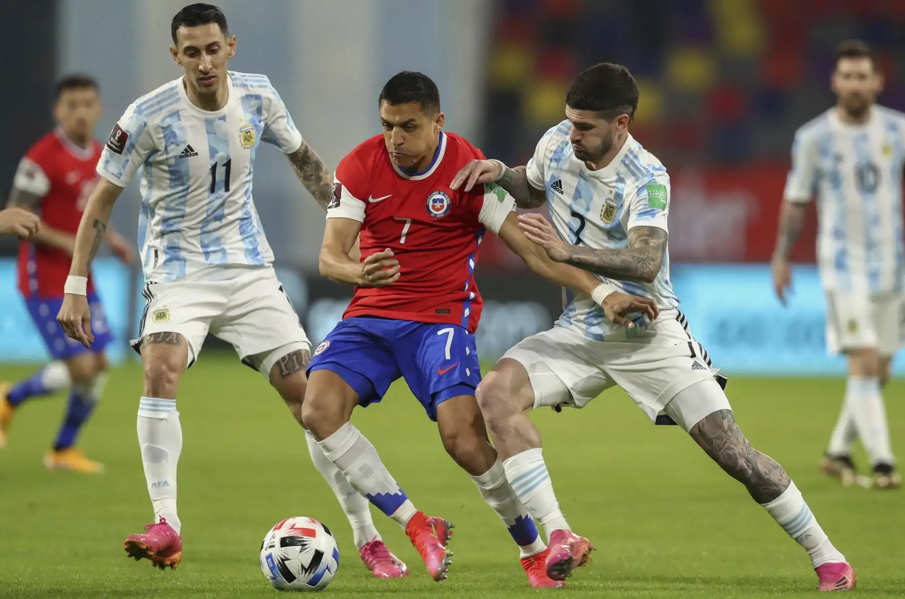 Los dirigidos por Lionel Scaloni estarán comandados por la megaestrella Lionel Messi. Foto: AFP Los dirigidos por Lionel Scaloni estarán comandados por la megaestrella Lionel Messi. Foto: AFP