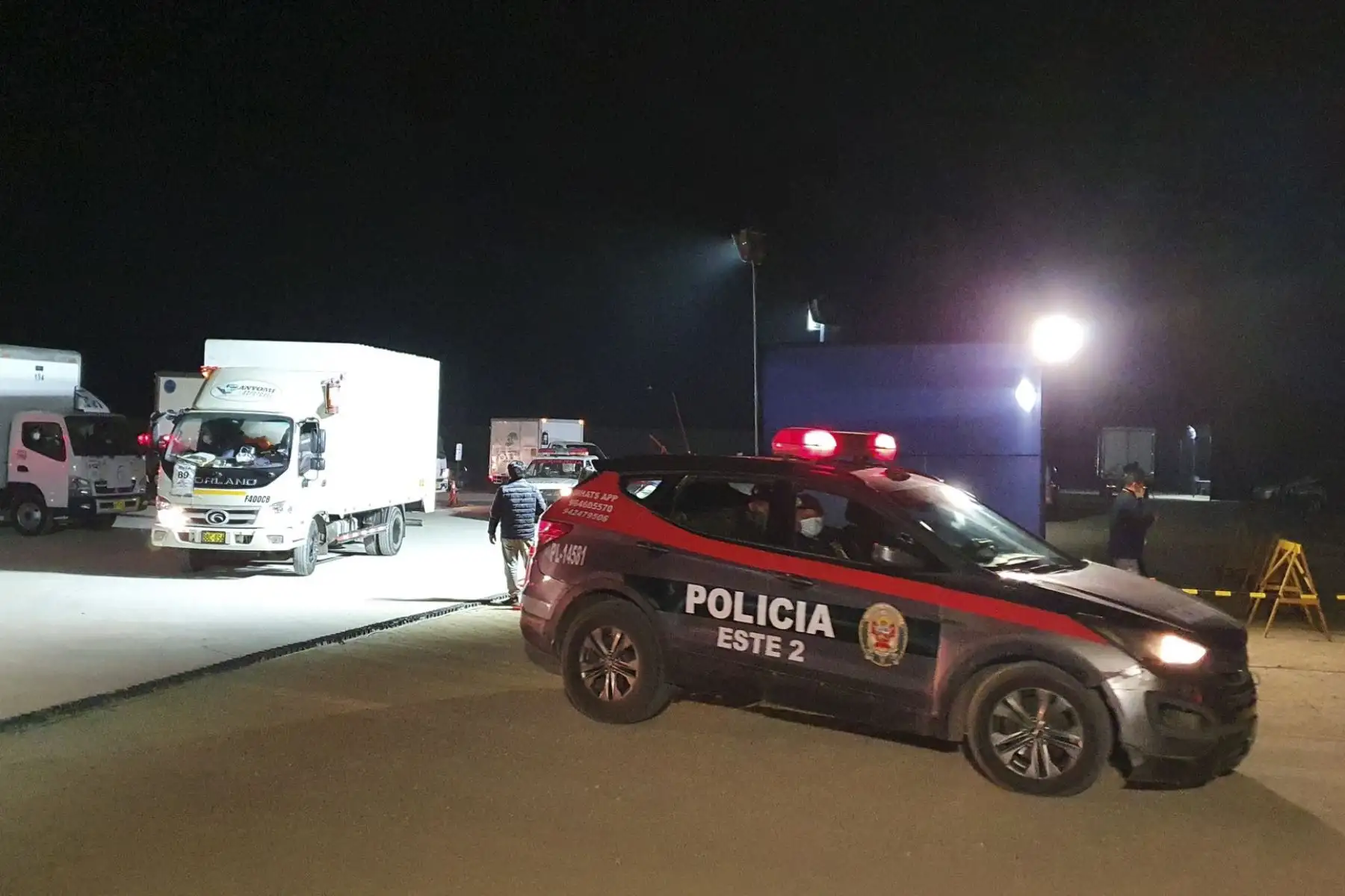 Inicia el despliegue del material electoral hacia los locales de votación de Lima Metropolitana y el Callao para la Segunda Elección Presidencial del 6 de junio. Foto: ONPE